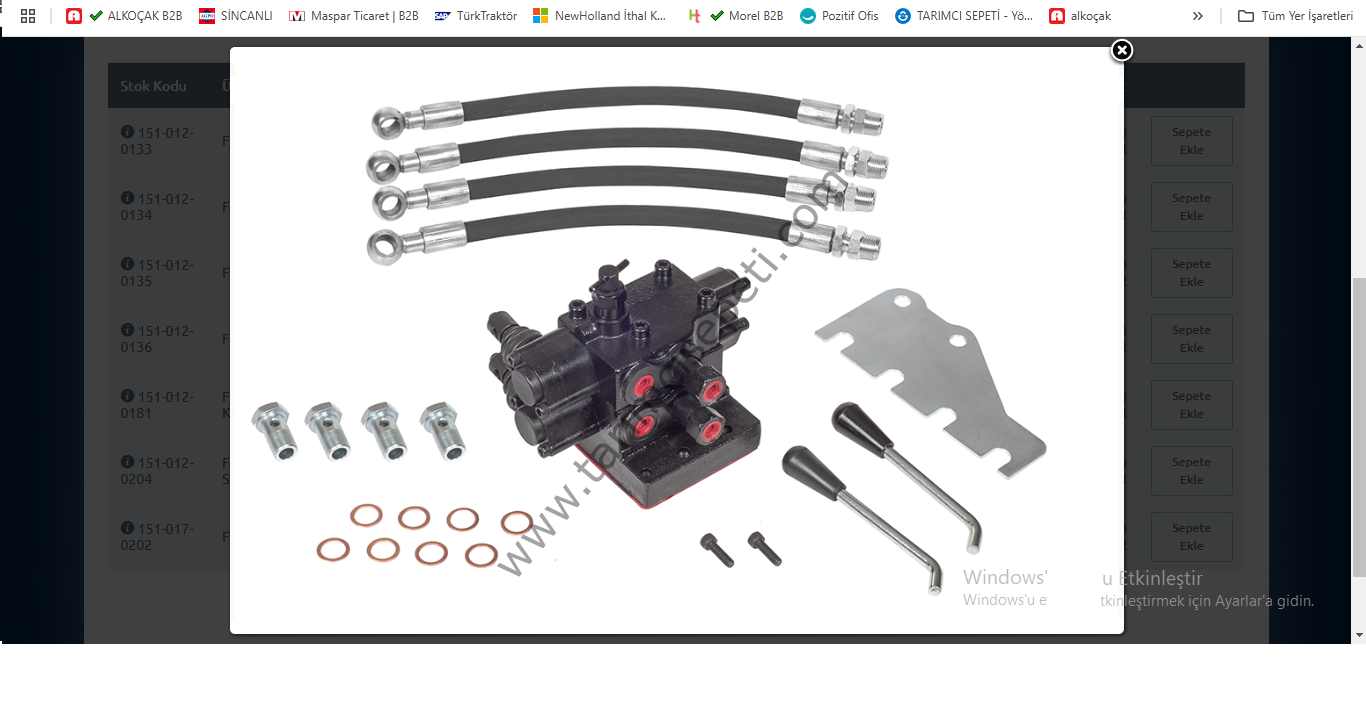 STEYR DÖRT ÇIKIŞ 3X8 DAMPER VALF