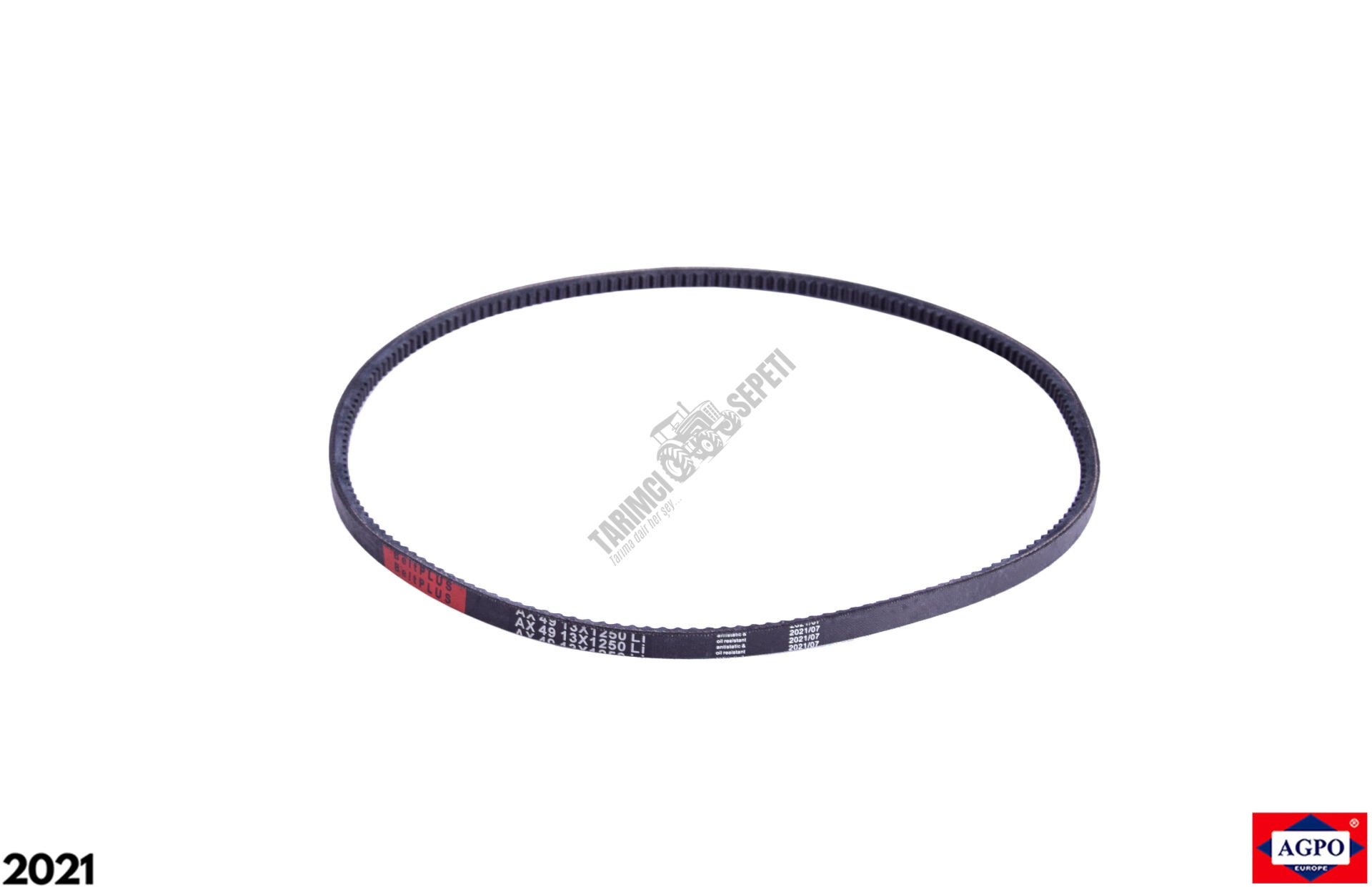 VANTİLATÖR KAYIŞI TIRTILLI AX13x1250Lİ