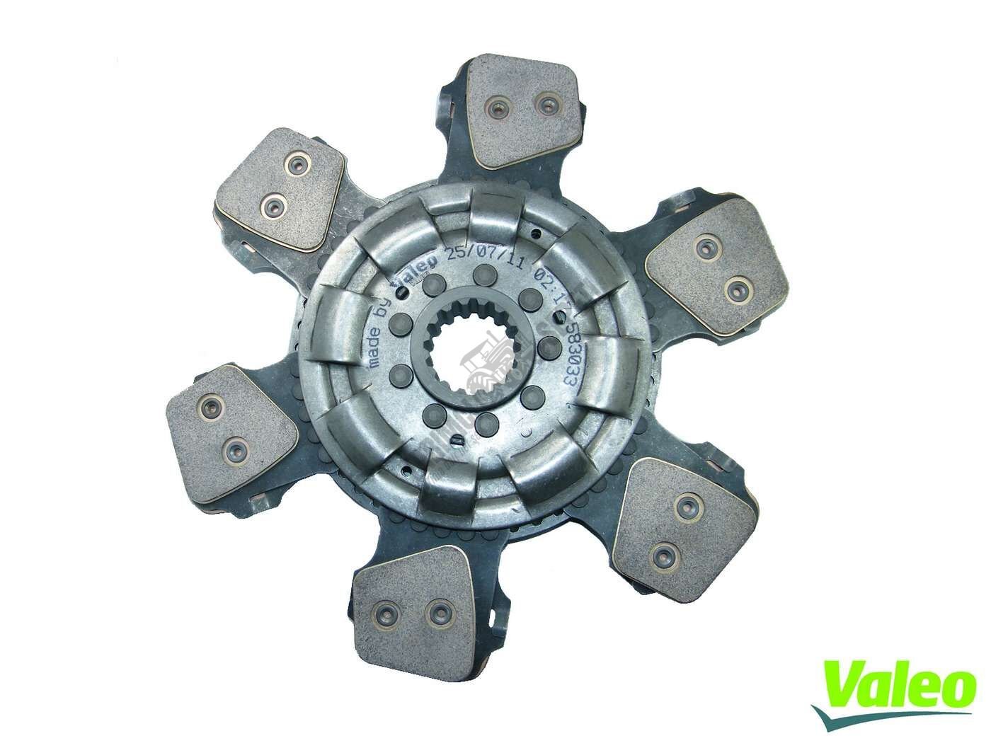 DEBRİYAJ DİSKİ 6 PAD YAYLI 16 DİŞ (800586)