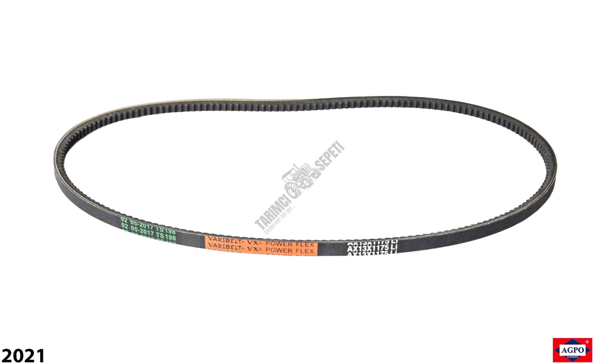 VANTİLATÖR KAYIŞI TIRTILLI Ax13x1175Lİ