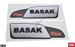 KAPORTA ETİKETİ YAZI PLUS SAĞ-SOL TAKIM