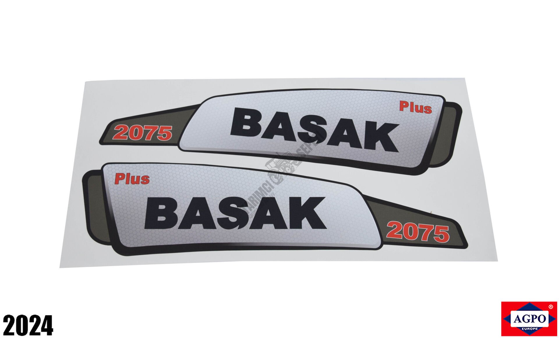 KAPORTA ETİKETİ YAZI SAĞ-SOL TAKIM