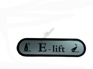 ETİKET (E LİFT) GRİ