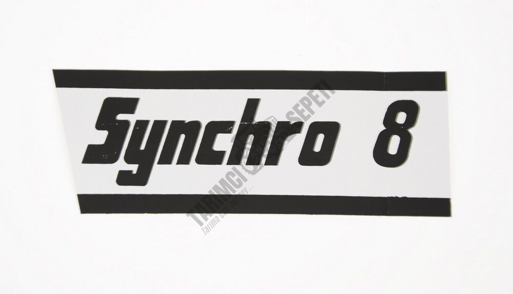 ETİKET (SYNCHRO 8) SAĞ