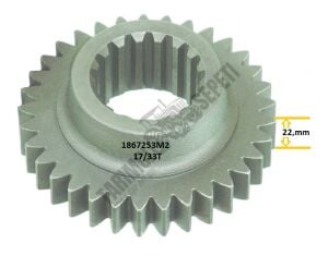 SENK.4.VİTES DİŞLİ GRUP MİLE GEÇEN 17/33/DİŞ