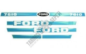 1 TRAKTÖRLÜK YAN YAZI TAKIM MAVİ