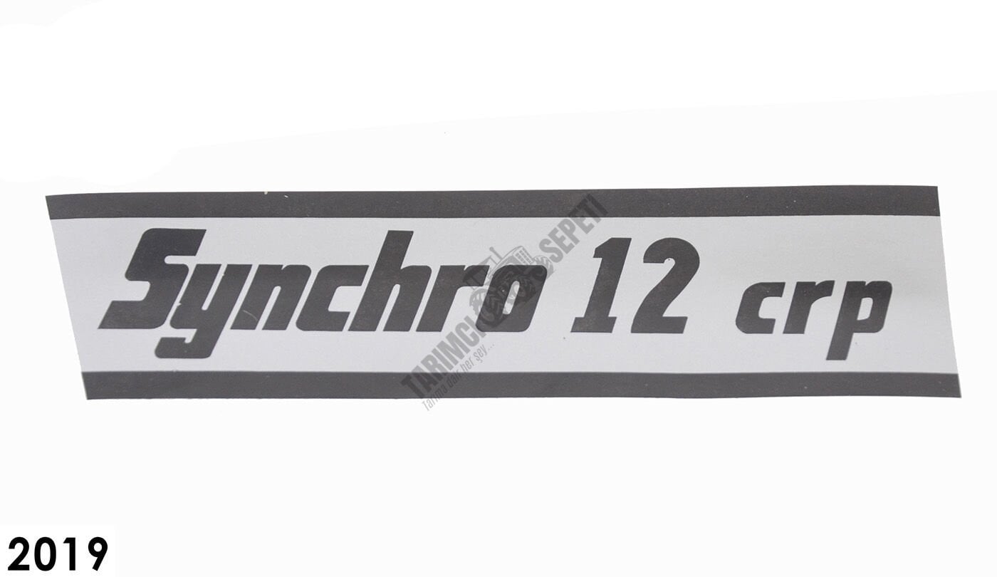 ETİKET (SYNCHRO 12 CRP) SAĞ
