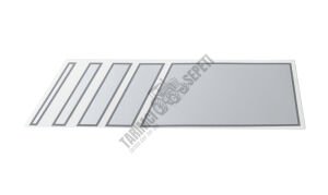 ETİKET (BAKALİT GÖLGELİK SOL) KISA GRİ