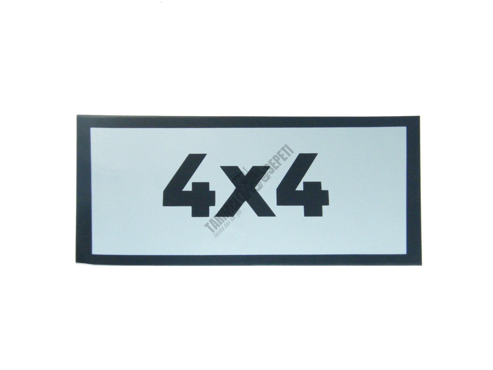 ETİKET (4x4) GRİ