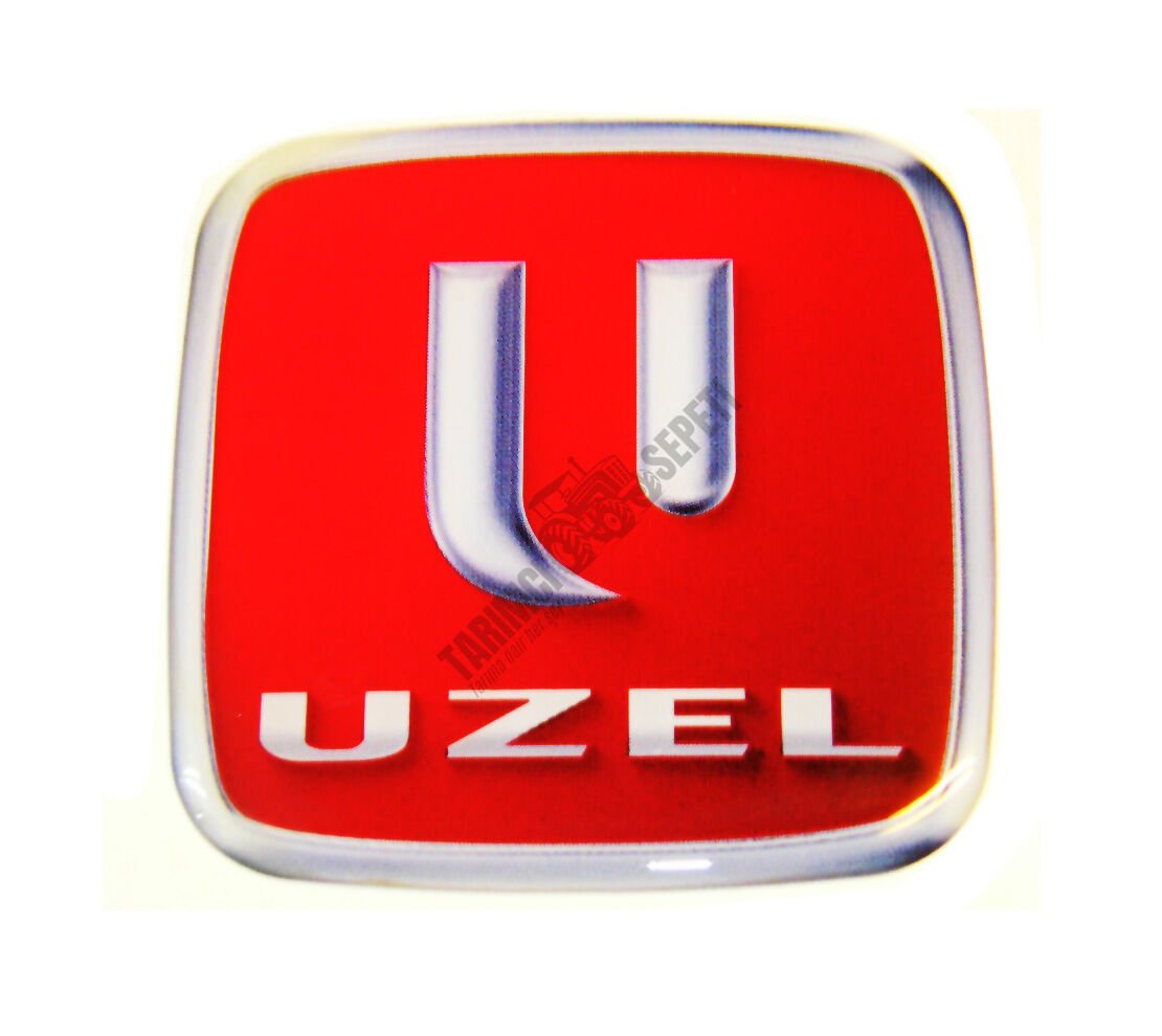 UZEL YAZI AMBLEM YAPIŞTIRMALI(KIRMIZI)