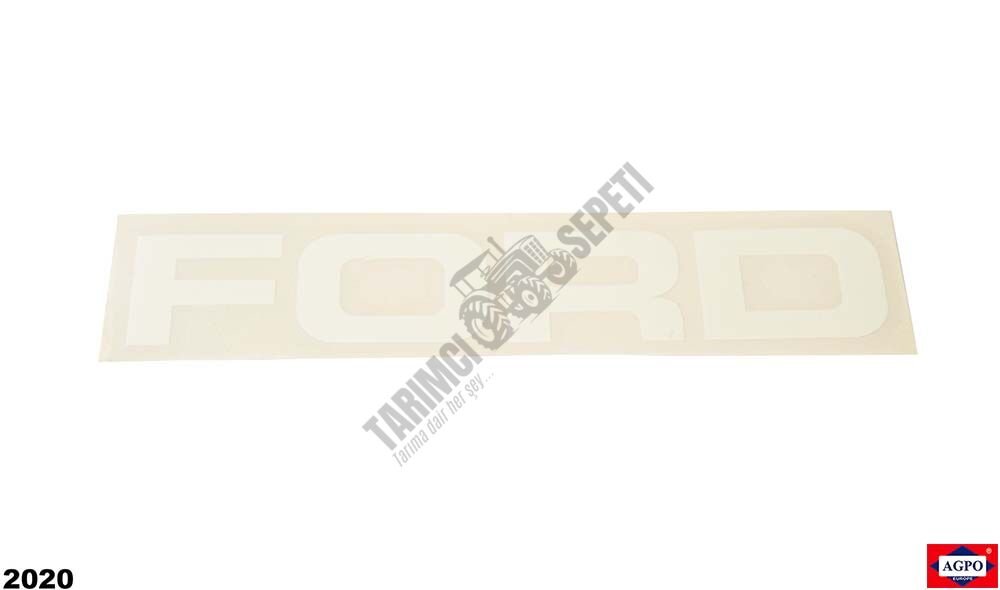 FORD SADE YAZI R-L- AYNI