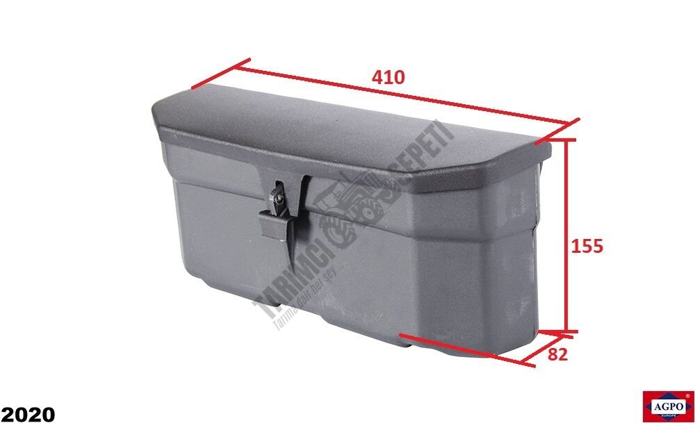 TAKIM KUTUSU PLASTİK BÜYÜK 410x155x82.MM