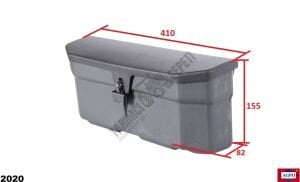 TAKIM KUTUSU PLASTİK BÜYÜK 410x155x82.MM