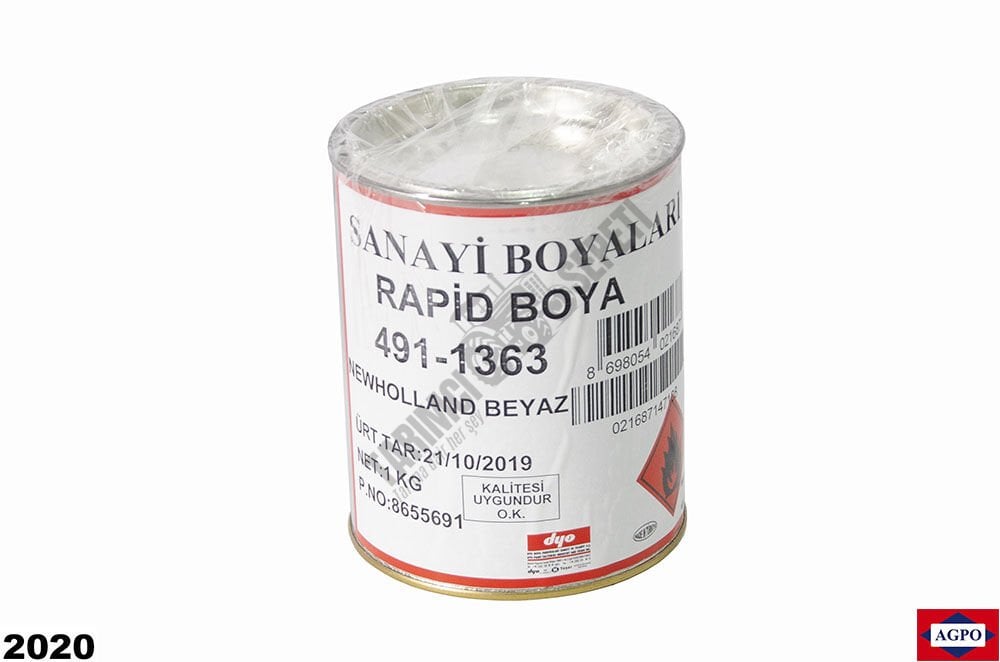 TRAKTÖR BOYASI BEYAZ 1 KG