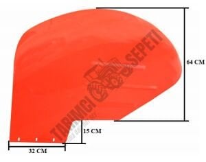 PAÇALI YARIM ÇAMURLUK RH (KIRMIZI)