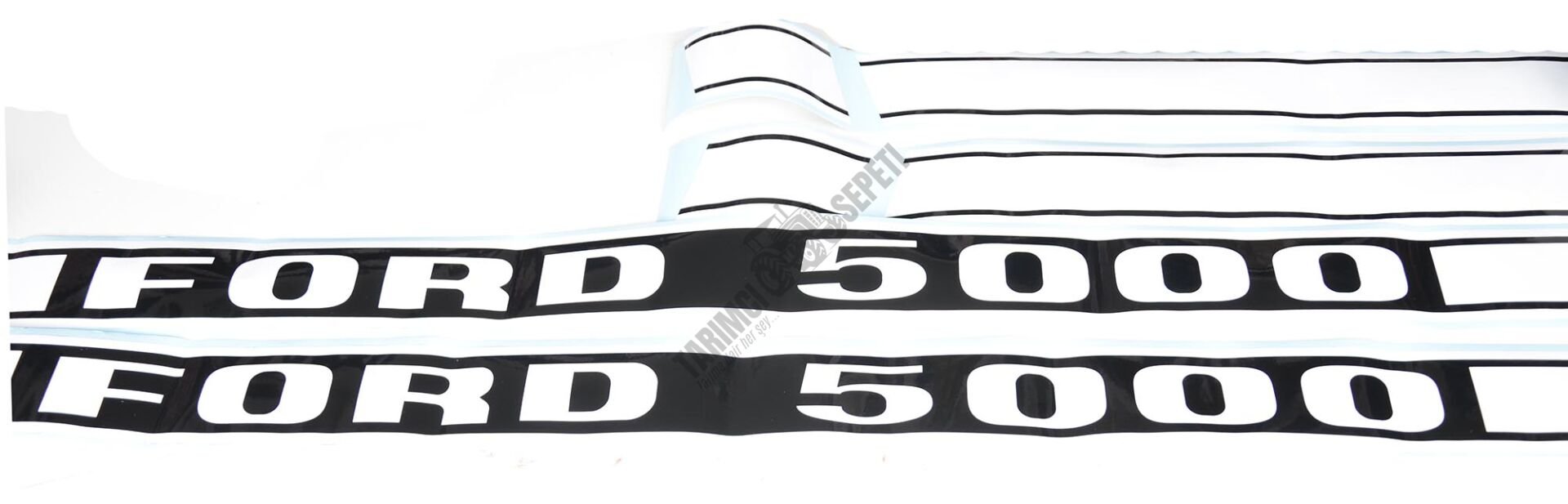 1 TRAKTÖRLÜK YAN YAZI TK SİYAH