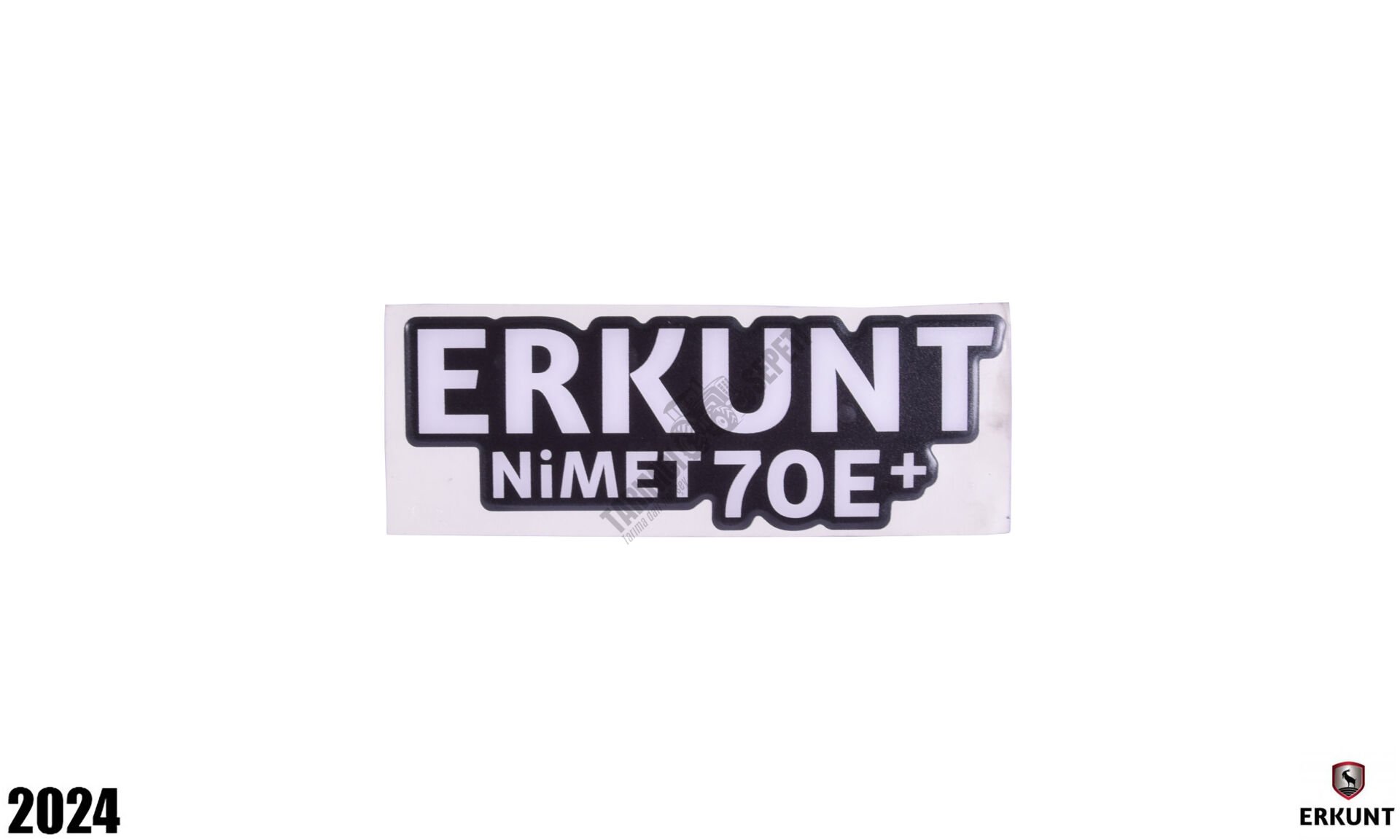 YAN YAZI ETİKET LOGOLU