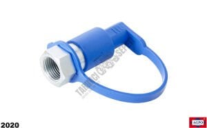 DAMPER ADAPTÖRÜ ERKEK MAVİ 1/2