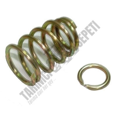 VİTES KOL YAYI KONİK VE HALKA (SARI KAPLAMALI)