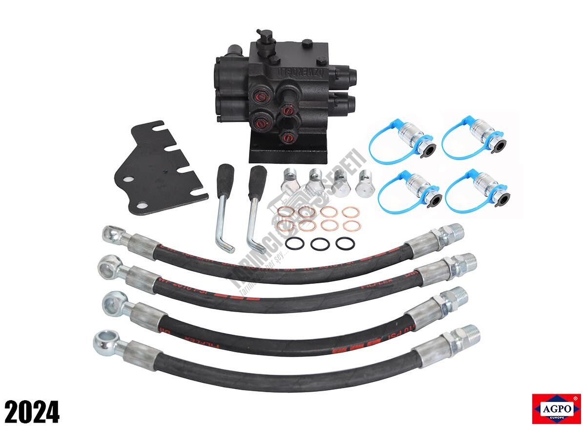 HİDROLİK DAMPER VALFİ 4 ÇIKIŞ ŞIKŞIKLI TAKIM