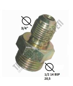 HİD.DAMPER HORTUM REKORU ERKEK 3/4-1/2 BSP