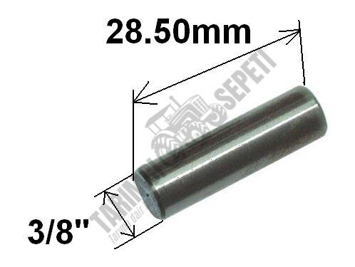 VİTES ARA SUSTA PİMİ DÜZ 28.50MM KISA