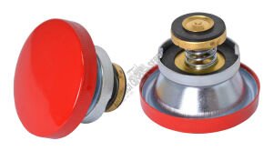 RADYATÖR KAPAĞI KIRMIZI (OEM TİP)