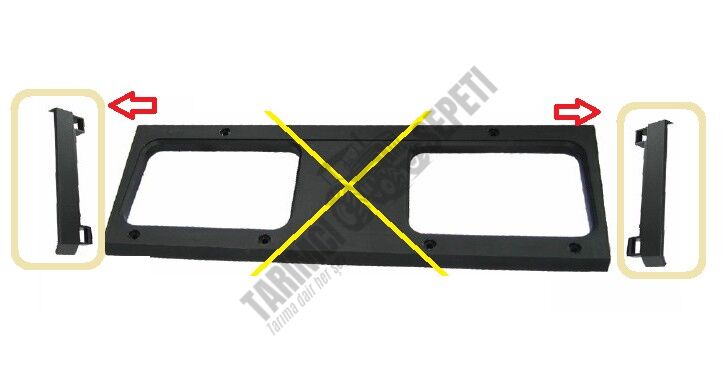 FAR ÇERÇEVESİ PLASTİK YAN İLAVESİ SAĞ