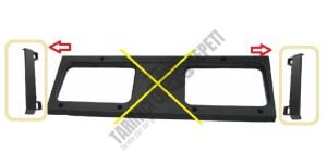 FAR ÇERÇEVESİ PLASTİK YAN İLAVESİ SAĞ