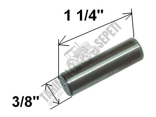 VİTES ARA SUSTA PİMİ DÜZ 31.75MM UZUN
