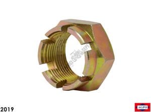 ÖN AKSON SOMUNU İNCE (DAR TİP) 21 MM (UNF)1.1/4