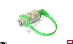 DAMPER ADAPTÖRÜ DİŞİ YEŞİL 1/2 TOZ KAPAKLI