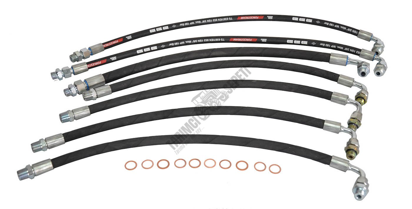DAMPER VALFİ BORU SETİ (4 ÇIKIŞ İÇİN)