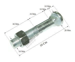 ARKA JANT CIVATA SOMUNLU DİP 4 KÖŞE 9,00 CM