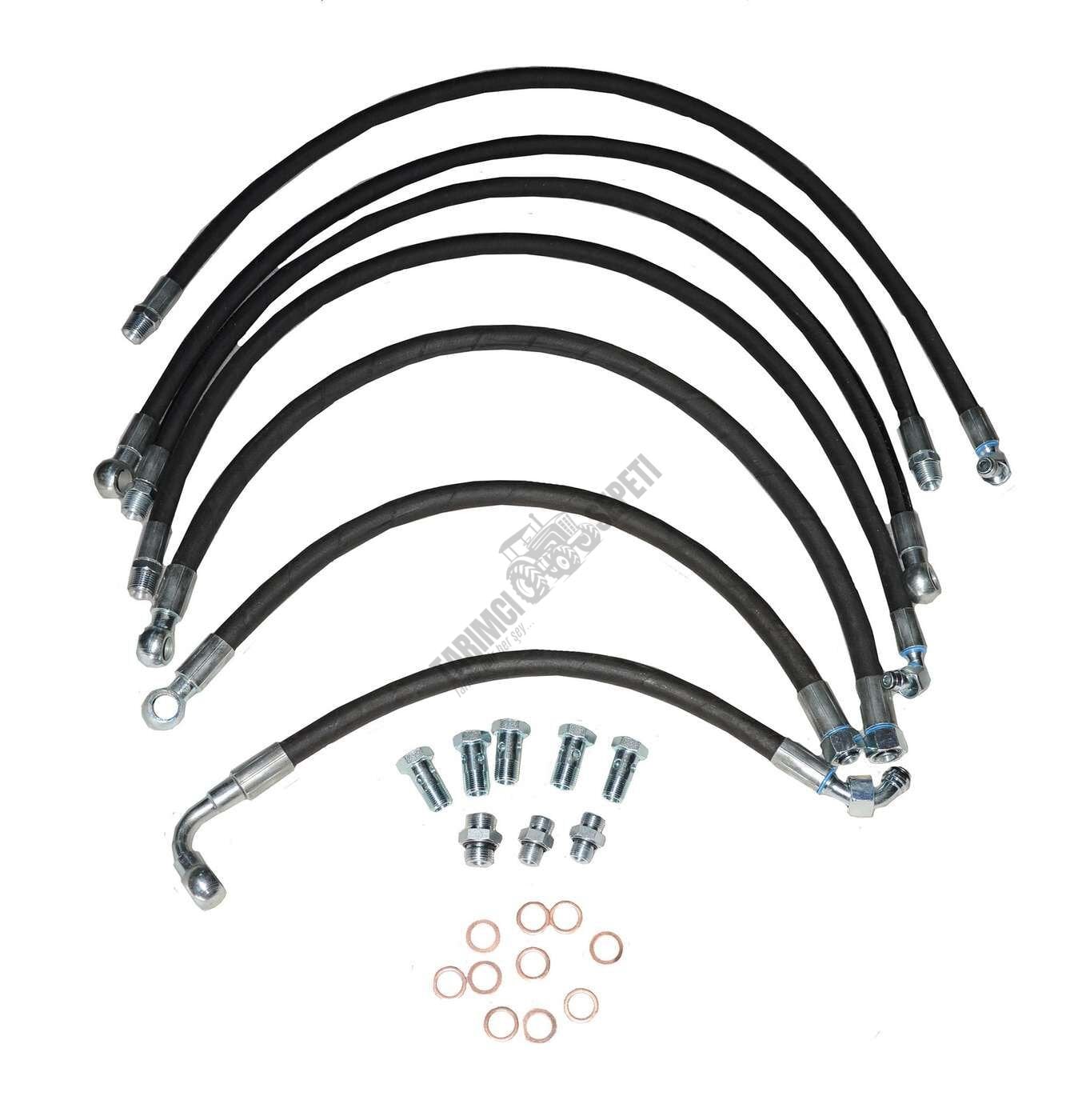DAMPER VALFİ BORU SETİ (4 ÇIKIŞ İÇİN)