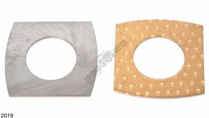 SENK.GERİ VİTES MİL PULU BRONZ KARE