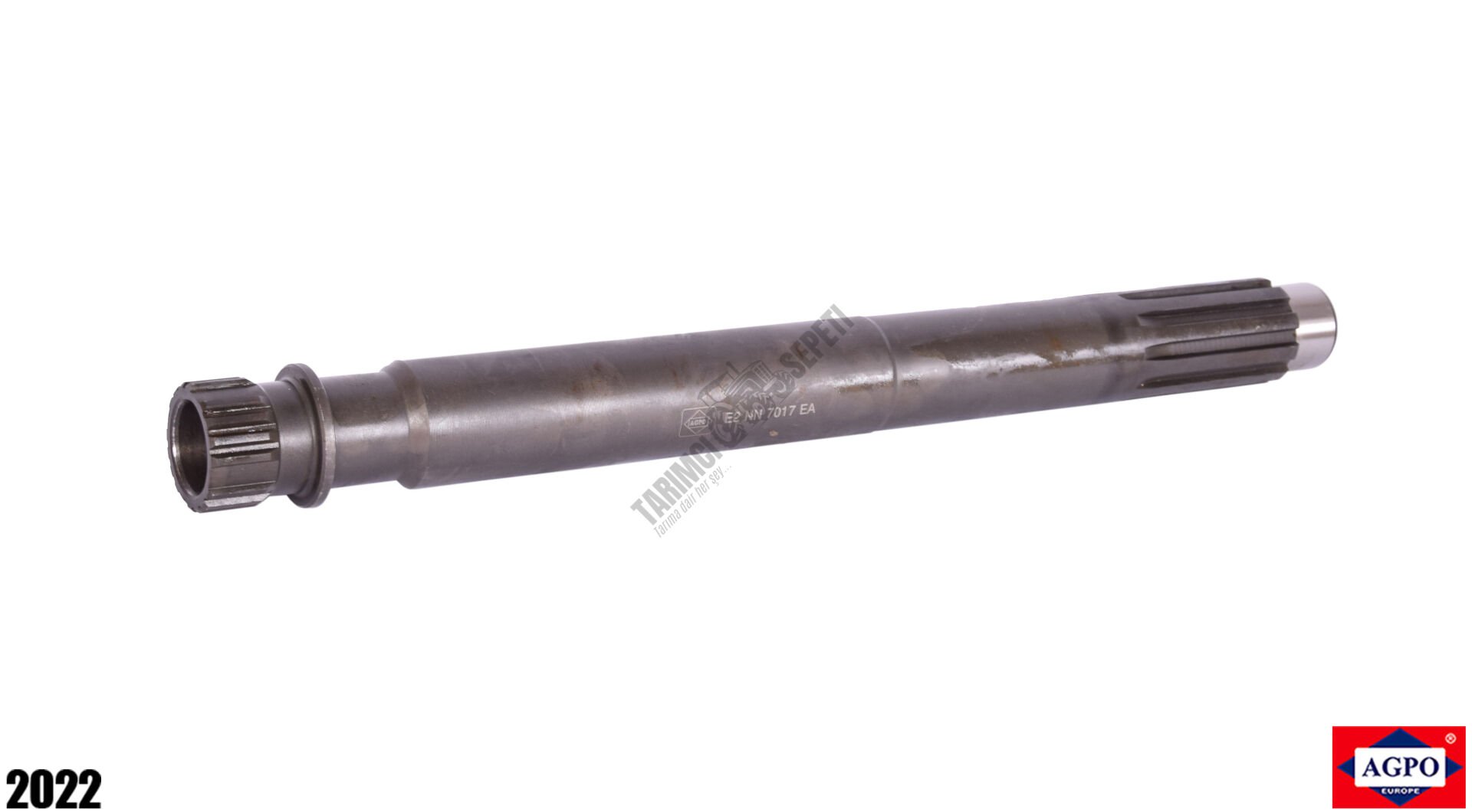 PRİZDİREK MİLİ 10 FREZE GEDİK DİŞLİ 38MM