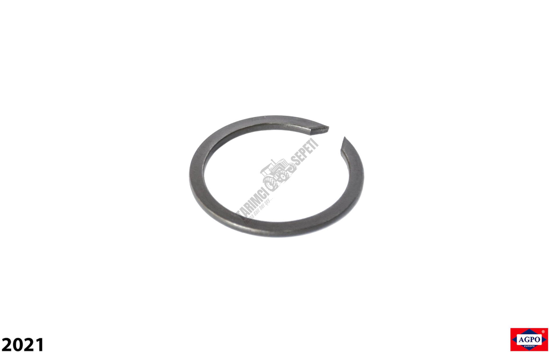 ŞANZIMAN ARA ŞAFT UÇ SEGMANI 1-31/64'x3/16'