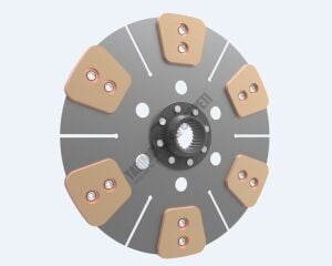 DEBRİYAJ BALATASI 6 PADLİ 25 DİŞ 13'' YAYSIZ