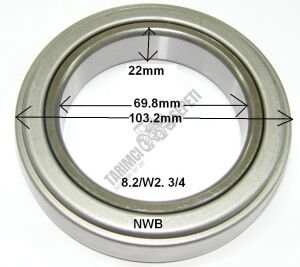 DEBRİYAJ RULMANI ÇELİK GÖBEK