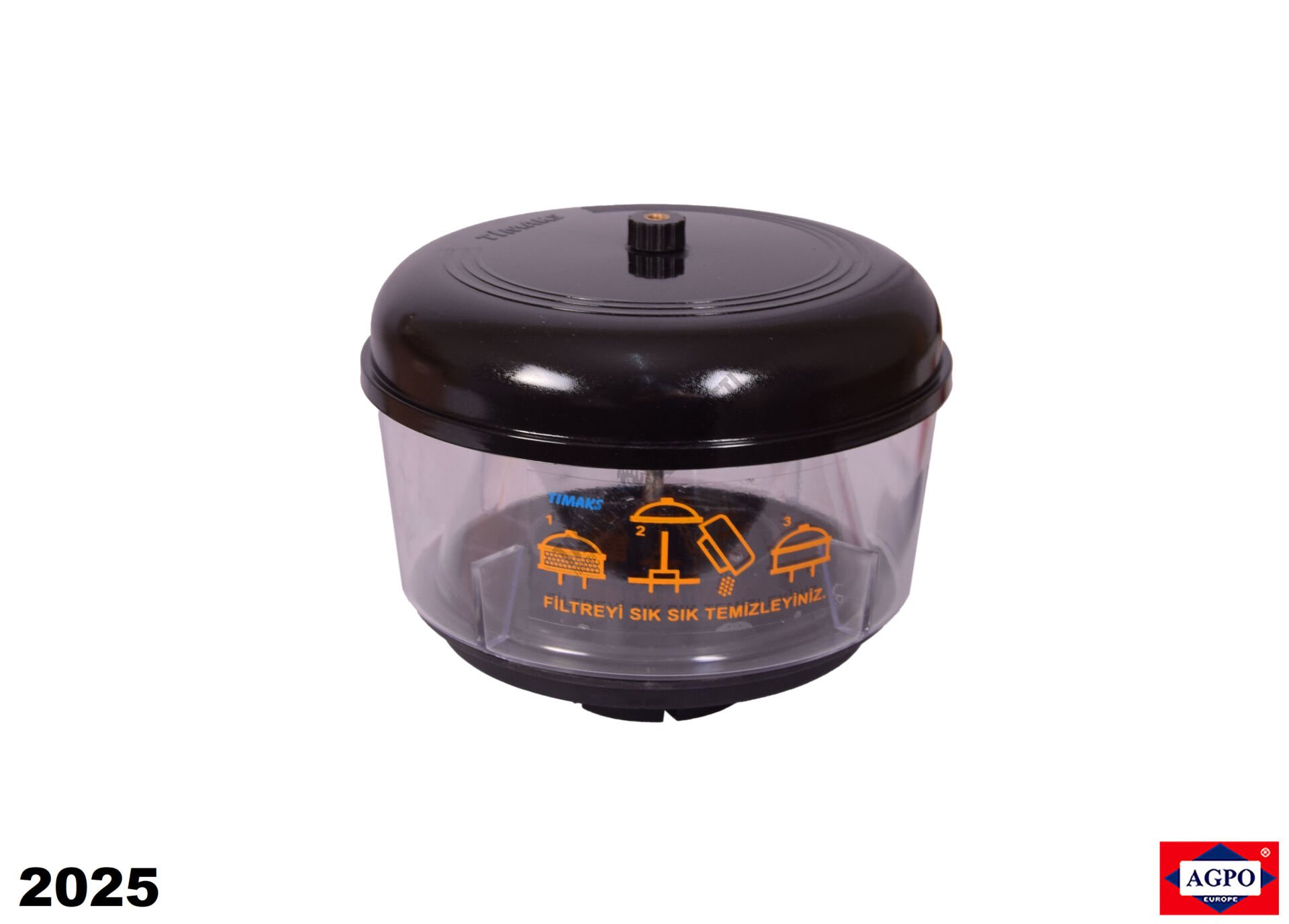 HAVA FİLTRE CAMLI BACA PLASTİK 60MM