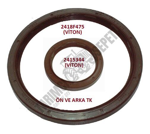 KRANK ÖN VE ARKA KEÇELERİ TK (VİTON)