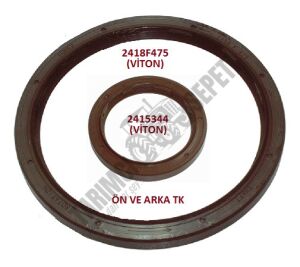 KRANK ÖN VE ARKA KEÇELERİ TK (VİTON)