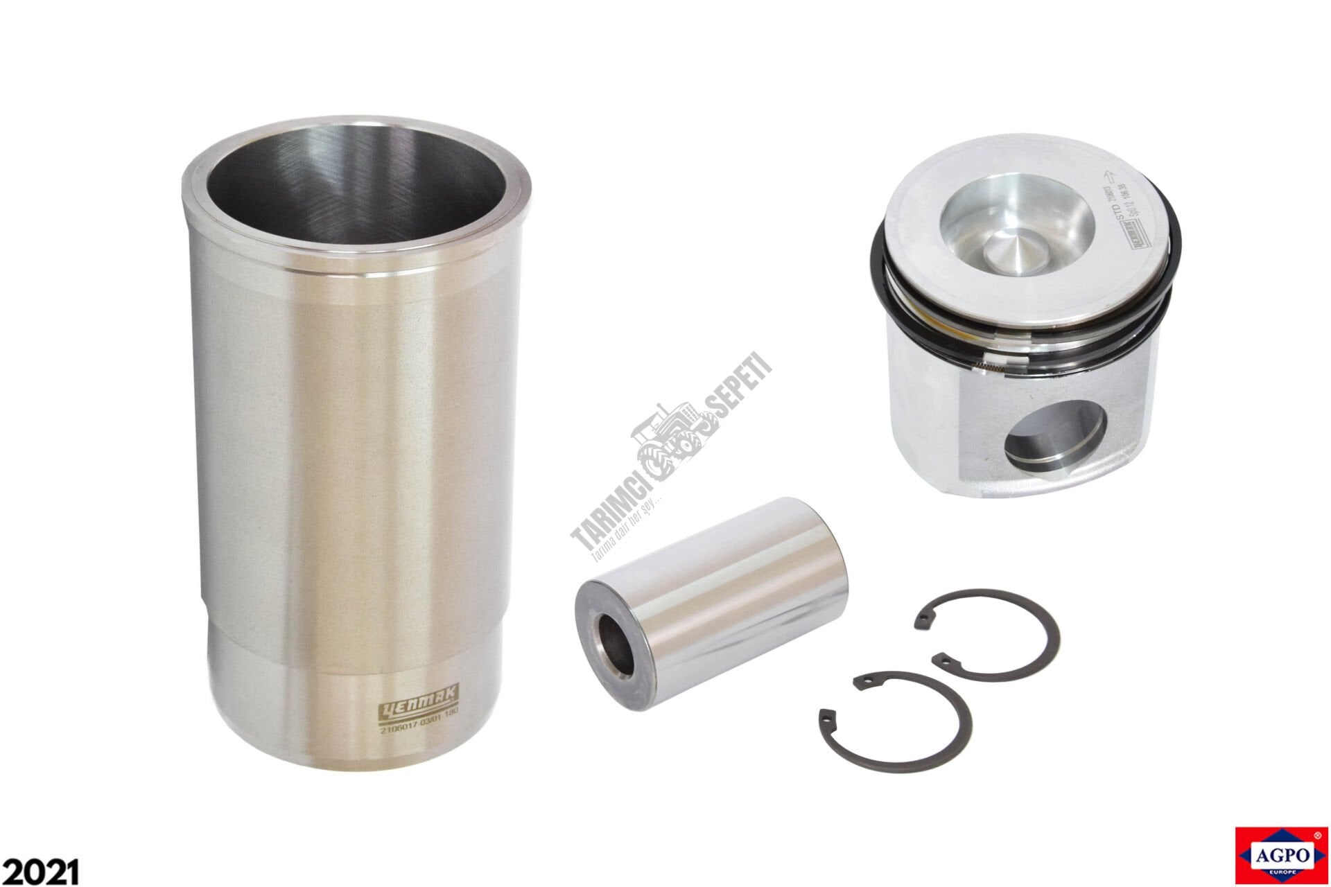 PİSTON GÖMLEK SEGMAN KİTİ 106,5 MM, 41 PİM