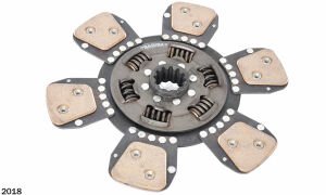 DEBRİYAJ DİSKİ 12'' 6.PED. K.FREZE YAYLI