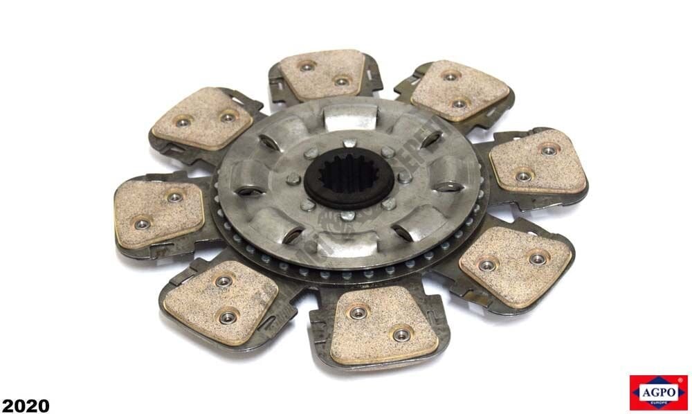 DEBRİYAJ DİSKİ Ø310 8 PAD BRONZ BALATA 14 DİŞ